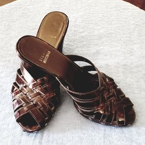 Stuart Weitzman tortoiseshell heels. 6M